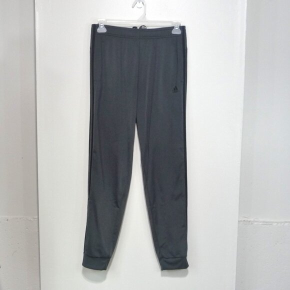 ADIDAS TRACK PANTS JOGGERS GRAY MEDIUM - Picture 1 of 10